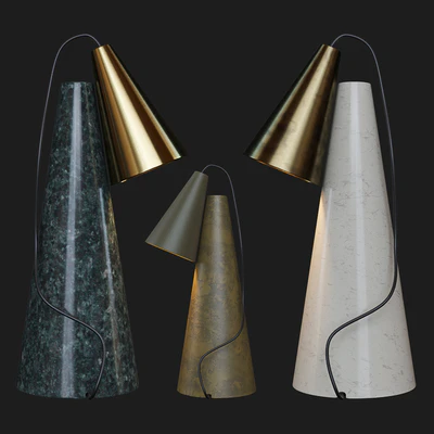38 copper table lamp — Вид 1