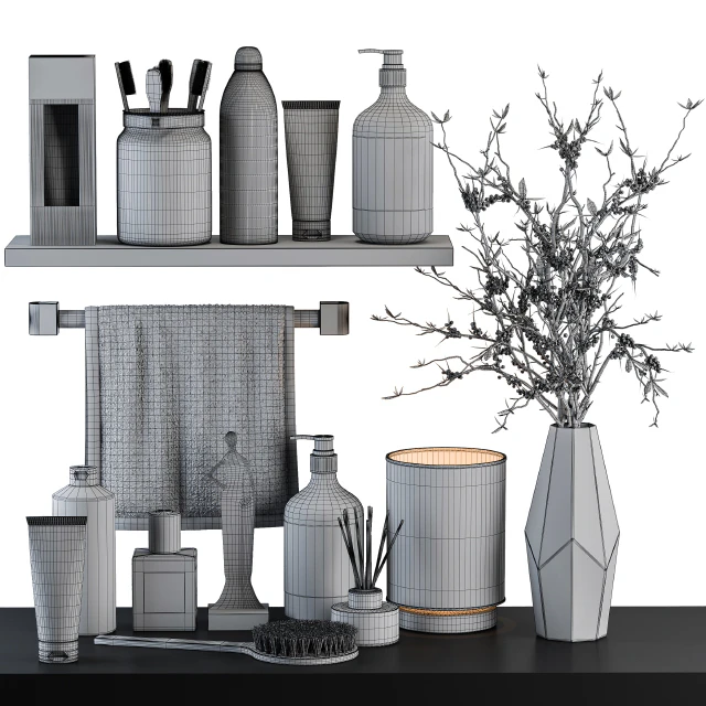 Bathroom Decor Set 06 — Descargar