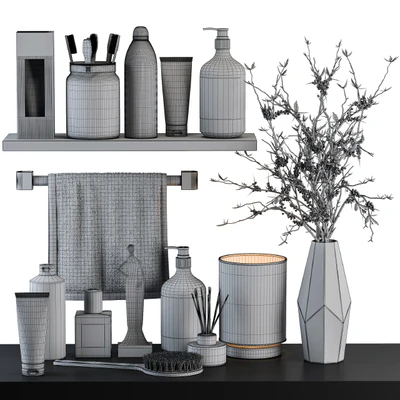 Bathroom Decor Set 06 — Ver 3
