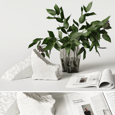 Decor set with rock — Вид 1