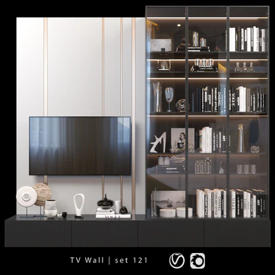TV Wall | set 121 — Ver 1