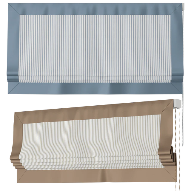 Roman Curtains 185 | Larkbury Curtains | Stripe and Silk — Скачать