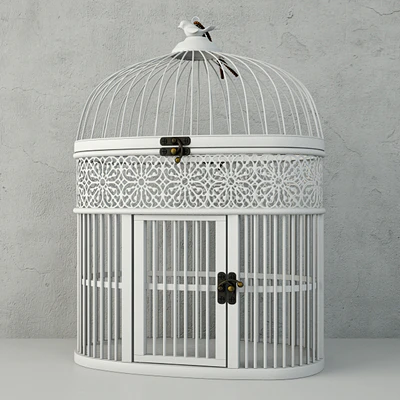 White Metal Bird Cage / ZARA HOME — Скачать