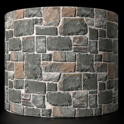 Rubble wall stone masonry — Ver 2