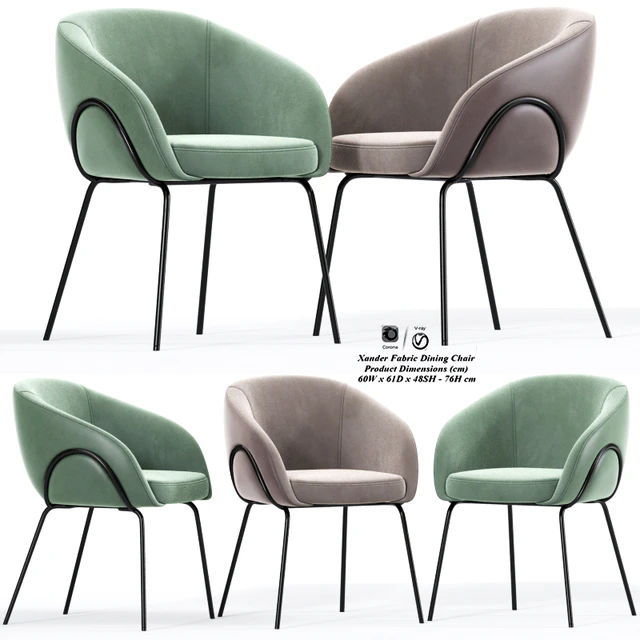 Xander Dining Chair — Скачать