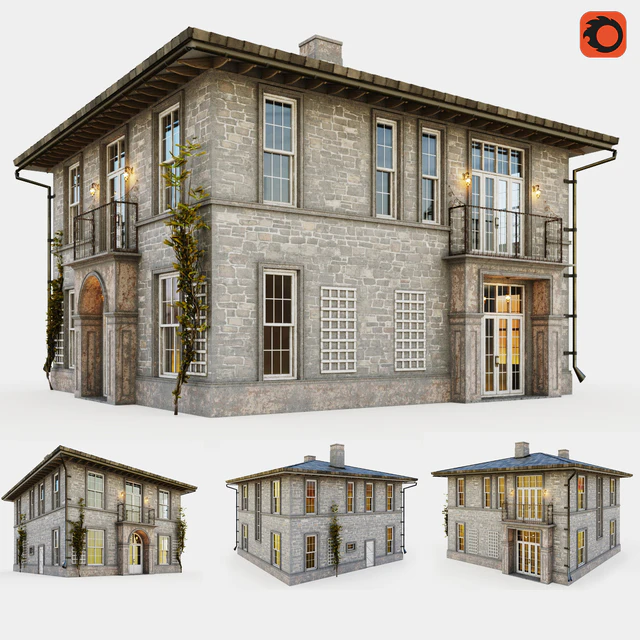 Vintage cottage in Provence style — Descargar