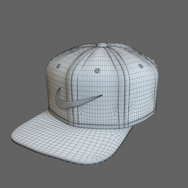 Baseball cap NEKE SWOOSH PRO - BLUE — Скачать