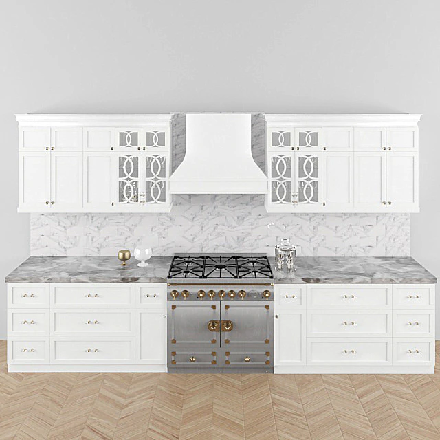 White kitchen — Descargar