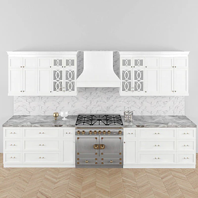 White kitchen — Ver 1
