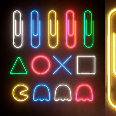 Light modules. Set 35. Neon — Ver 1