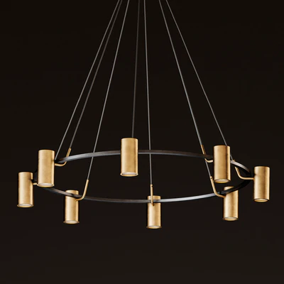 CHAMPEAUX ROUND CHANDELIER — Ver 1