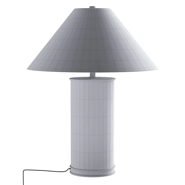 Ralph Lauren MODERN TABLE LAMP IN POLISHED SILVER — Скачать
