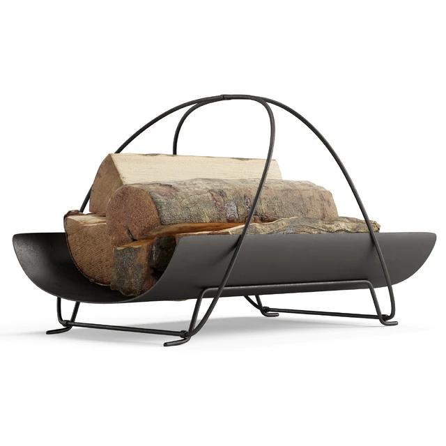 Elspeth Wrought Iron Log Carrier — Скачать