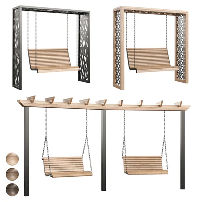 Swing set with canopy — Ver 1