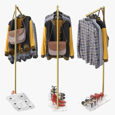 67 Free Standing Metal Coat — Ver 2