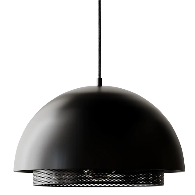 Hübsch ceiling lamp black metal — Скачать