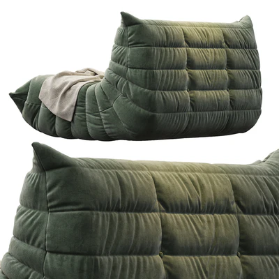 Модульный диван Togo Loveseat от Ligne Roset — Вид 2