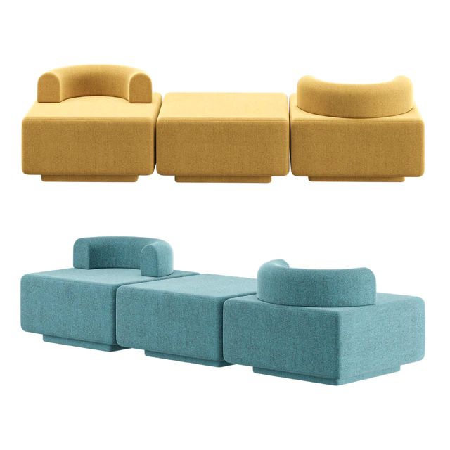 Modular Pouf Plump — Descargar