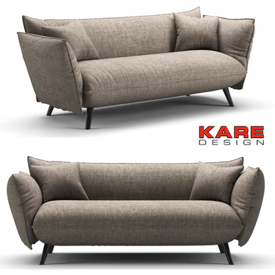 Kare Sofa Molly Cliff 3-Seater — Вид 1