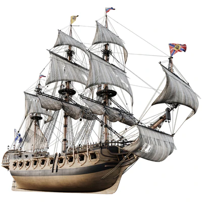 Sailing frigate Oliphant 1705 — Ver 1