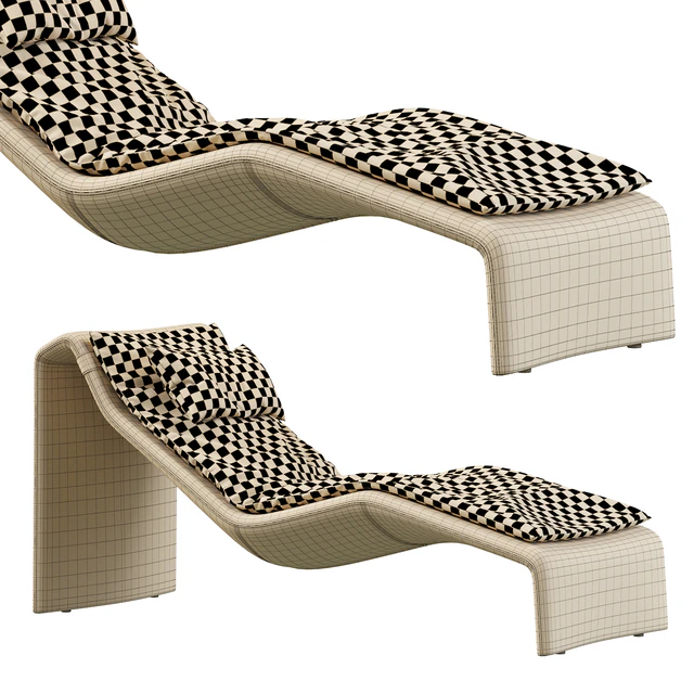 Chiron Bugatti Home chaise Lounger — Скачать