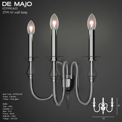De majo2599A3 wall lamp — Вид 2
