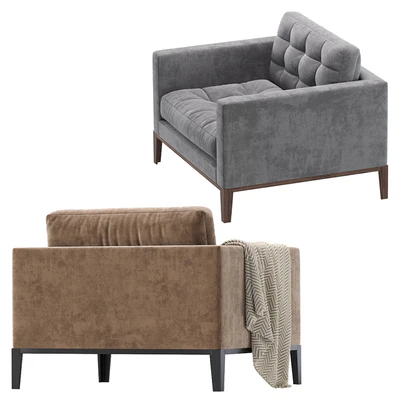 DAVIS Armchair Cazarina Interiors/Кресло ДЕЙВИС — Ver 2
