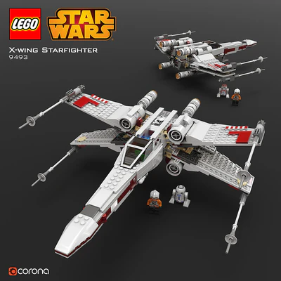 LEGO SW X - Wing Starfighter — Ver 1