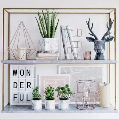 Shelf with decor — Вид 1