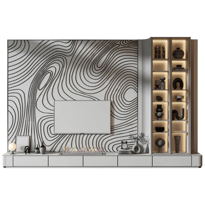 TV shelf 0810 — View 3