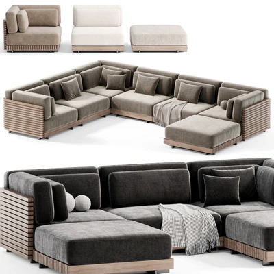 The Caicos Outdoor Sofa 02 by design-milk, Modular sofa — Ver 2