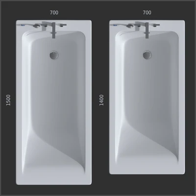 Roca Easy bathtub Article: 248178000 — Ver 3
