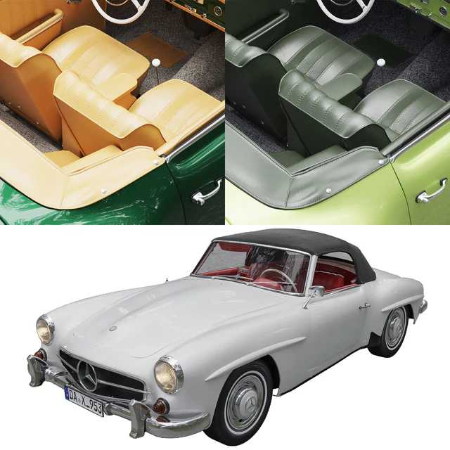 Mercedes-Benz 190 SL + (Corona) — Descargar