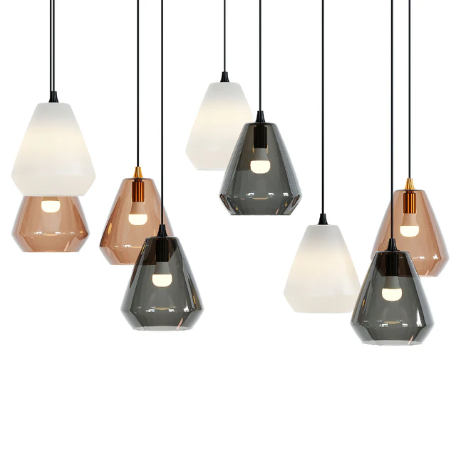 Suspended lamps in the style of minimalism — Скачать
