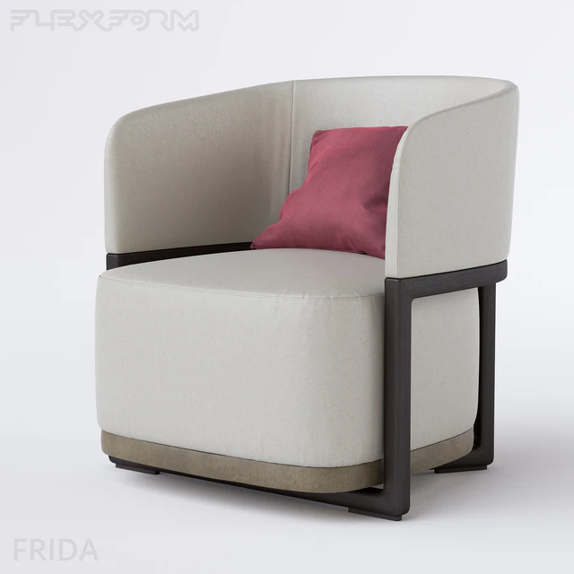 Armchair Flexform Frida — Descargar