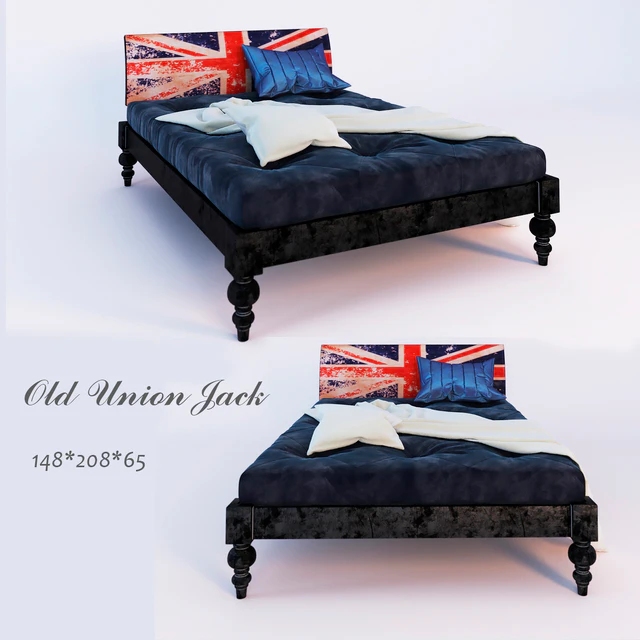 Old Union Jack кровать — Скачать