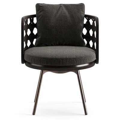 Minotti Torii Nest Dining Little Armchair — Вид 4