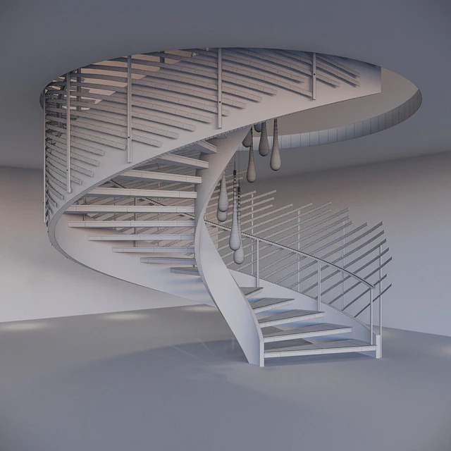 Spiral staircase with installation — Descargar