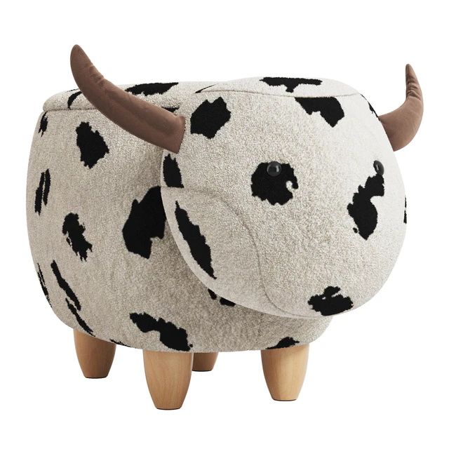 Plush Animal Pouf — Скачать