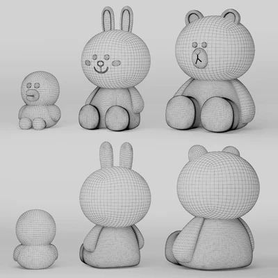line friends character — Ver 2