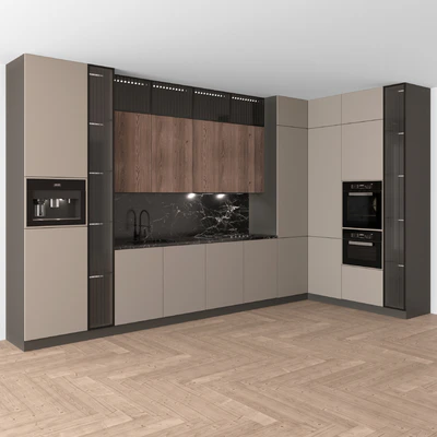 Kitchen Modern 16 (Corner Kitchen) — Ver 5