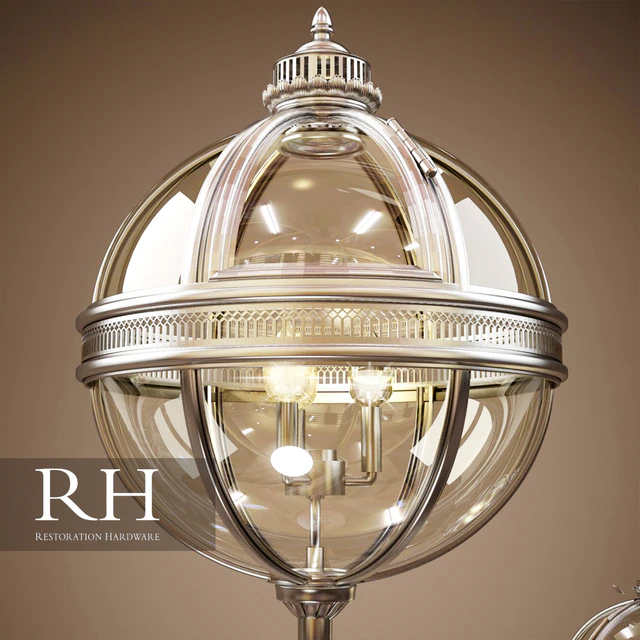 RH VICTORIAN HOTEL FLOOR LAMP + DESK LAMP — Descargar