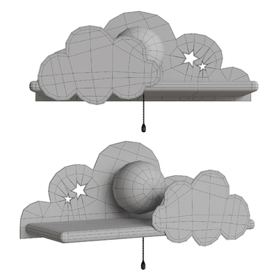 Loft Concept Wall Cloud Lamp — Вид 3