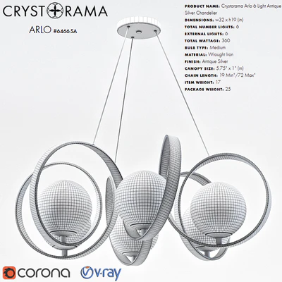 Crystorama 6466 Arlo — Вид 2