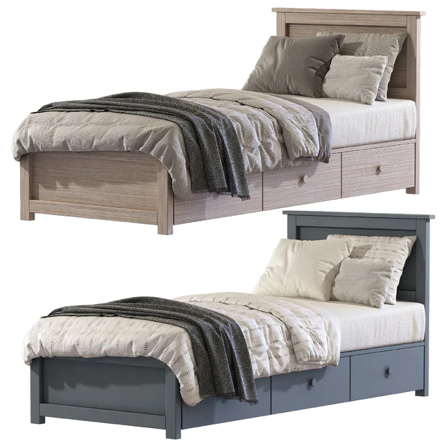 Bed with drawers from IKEA — Descargar