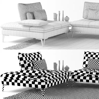 Roche Bobois Sofa Scenario set — Вид 2