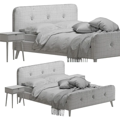 Jysk Kongberg bed — Ver 2