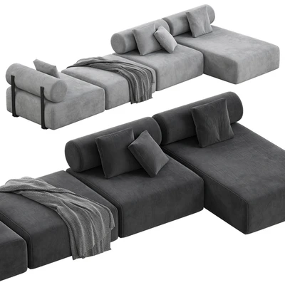 Contemporary Modular System Sofa — Вид 3