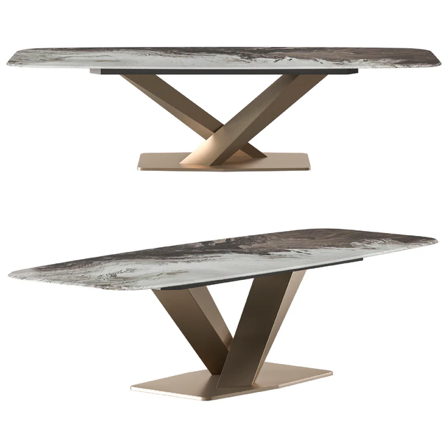 Cattelan Italia Stratos Crystalart Dining Table — Скачать