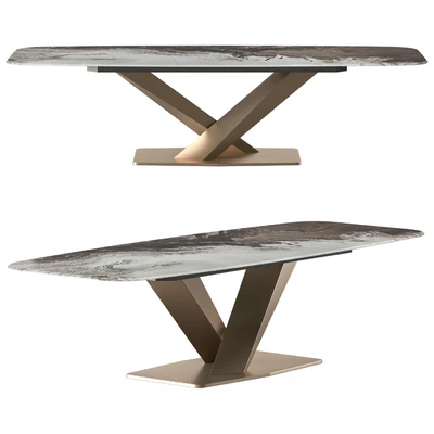 Cattelan Italia Stratos Crystalart Dining Table — Вид 1